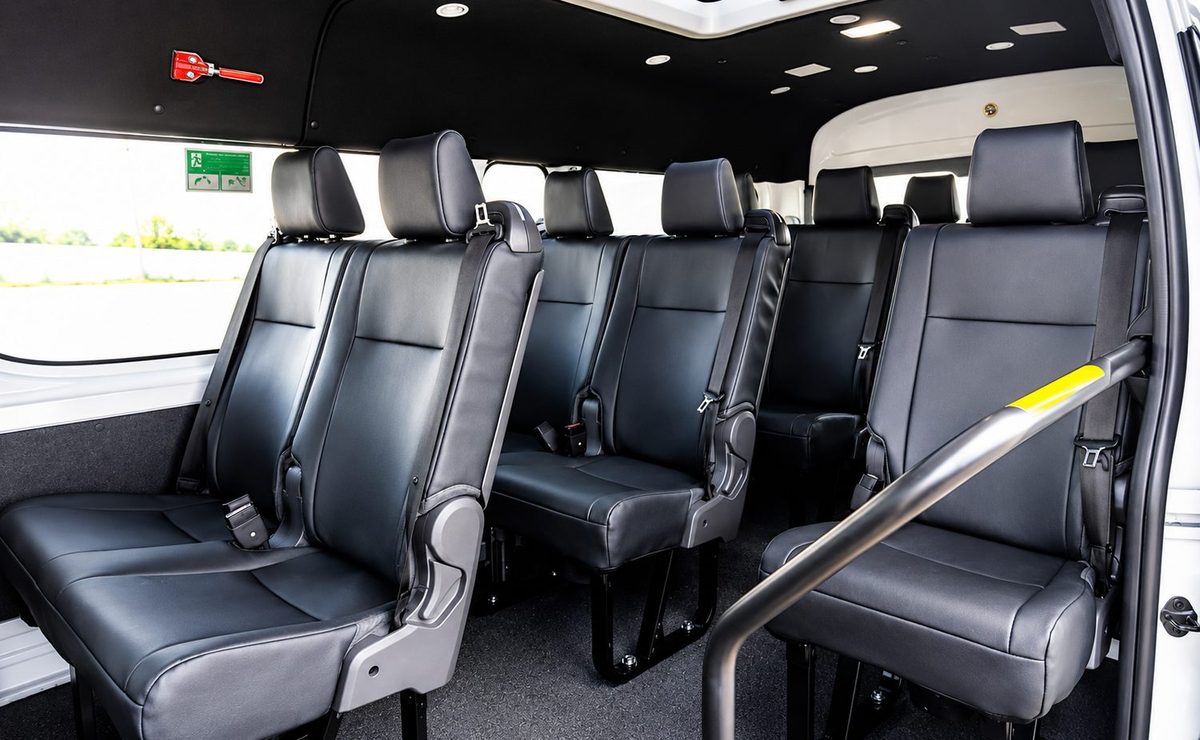 Maxi cab interior Melbourne