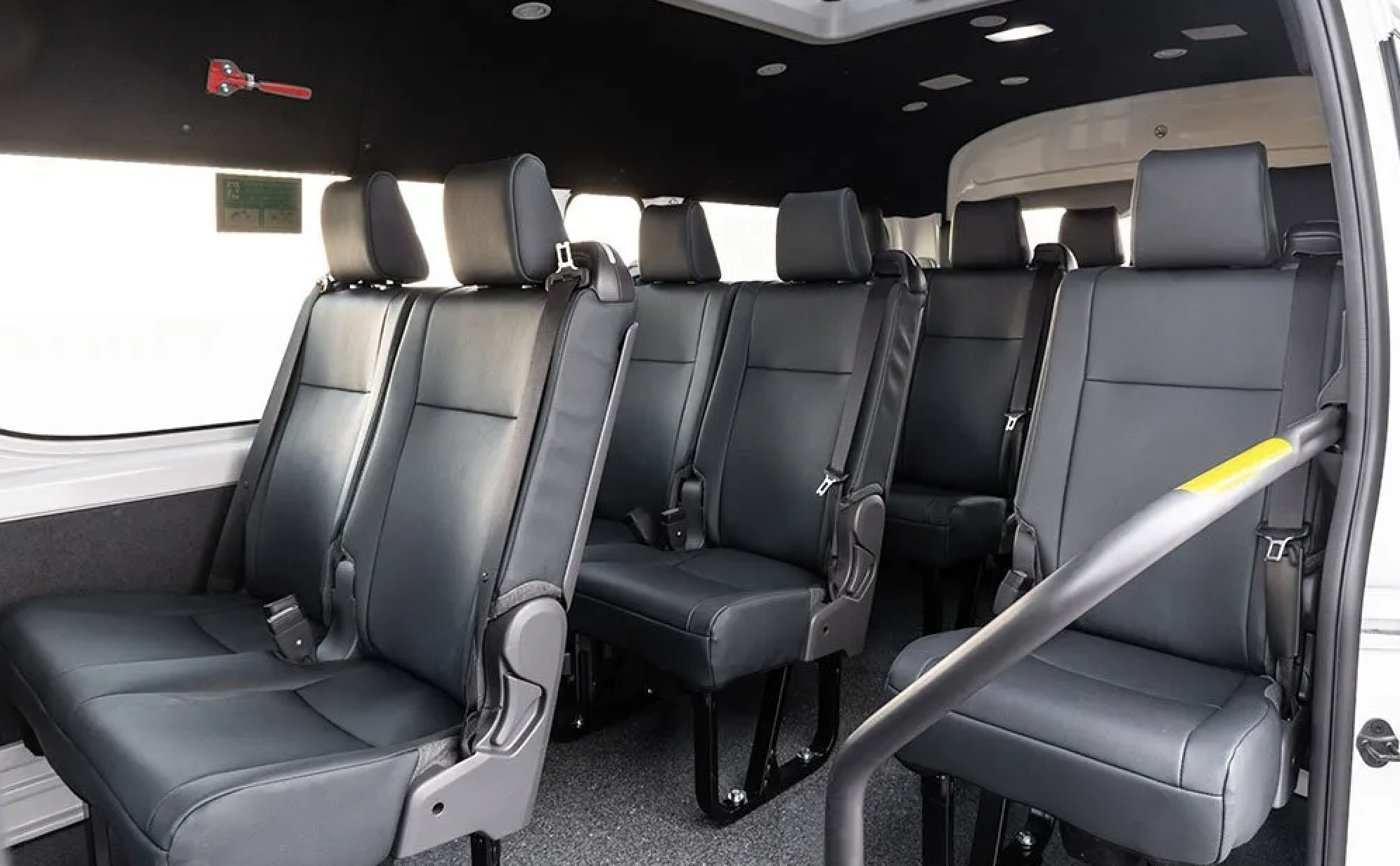 Maxi cab interior Melbourne